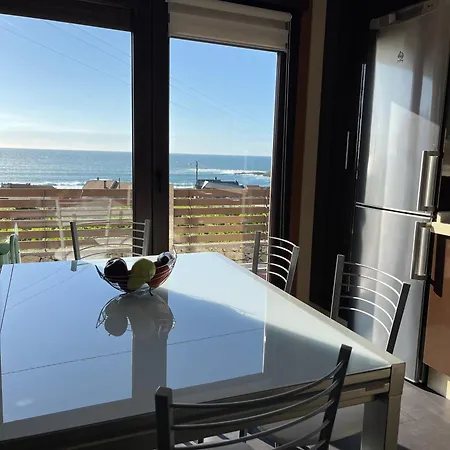 Preciosa Casa Con Vistas Al Mar, Cerca De Baiona Ferienhaus